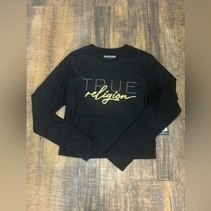 TRUE RELIGION RIBBED LONG SLEEVE
